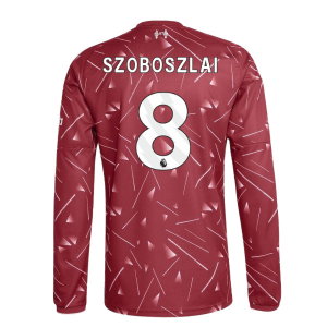 2026-2027 Liverpool Long Sleeve Home Shirt (Kids) (Szoboszlai 8)