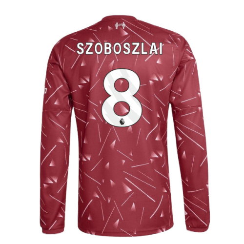 2026-2027 Liverpool Long Sleeve Home Shirt (Kids) (Szoboszlai 8)