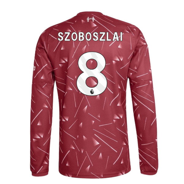 2026-2027 Liverpool Long Sleeve Home Shirt (Kids) (Szoboszlai 8)