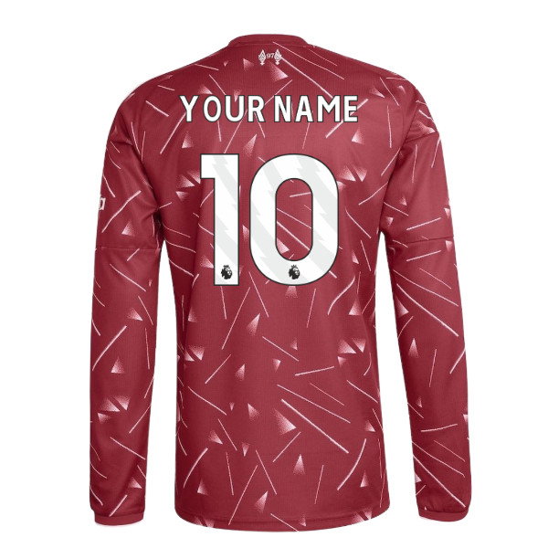 2026-2027 Liverpool Long Sleeve Home Shirt (Kids) (Your Name)
