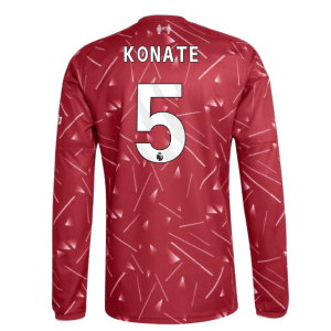 2026-2027 Liverpool Long Sleeve Home Shirt (Konate 5)