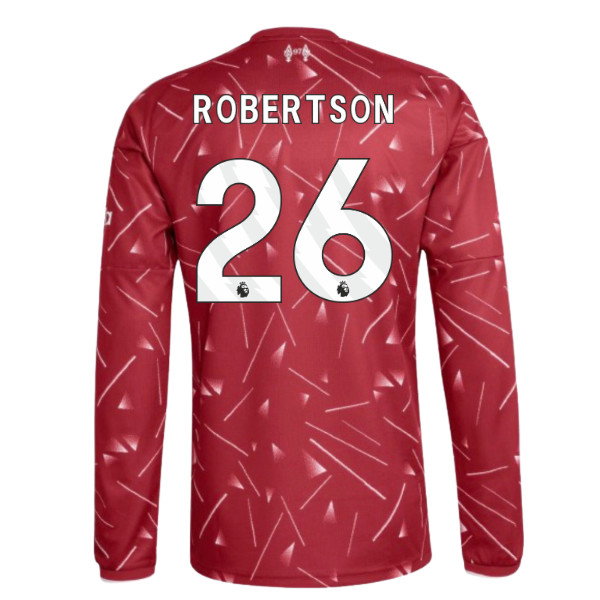 2026-2027 Liverpool Long Sleeve Home Shirt (Robertson 26)