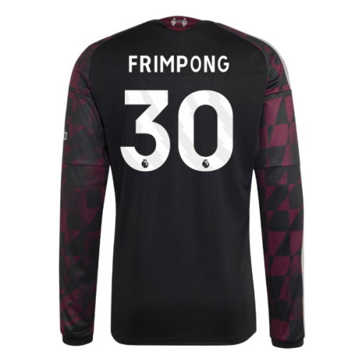 2026-2027 Liverpool Long Sleeve Third Shirt (Frimpong 30)