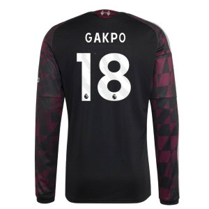 2026-2027 Liverpool Long Sleeve Third Shirt (Gakpo 18)