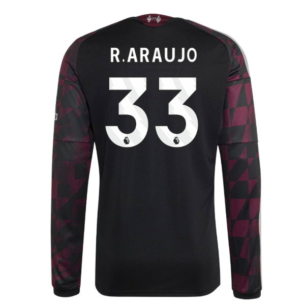 2026-2027 Liverpool Long Sleeve Third Shirt (R.Araujo 33)