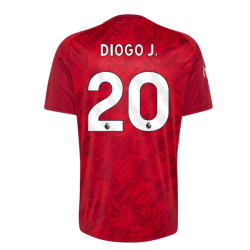 2026-2027 Liverpool Pre-Match Warm Up Shirt (Active Maroon) (Diogo J. 20)