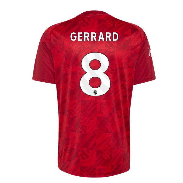 2026-2027 Liverpool Pre-Match Warm Up Shirt (Active Maroon) (Gerrard 8)