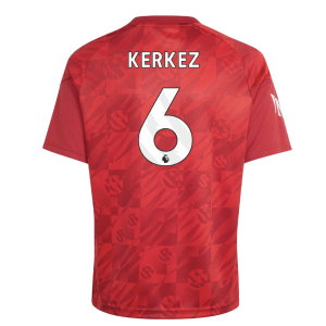 2026-2027 Liverpool Pre-Match Warm Up Shirt (Active Maroon) - Kids (Kerkez 6)