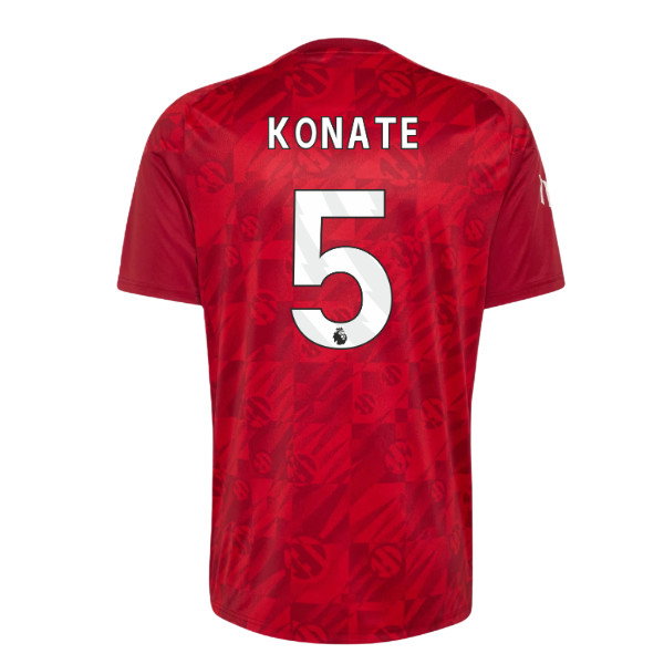 2026-2027 Liverpool Pre-Match Warm Up Shirt (Active Maroon) (Konate 5)