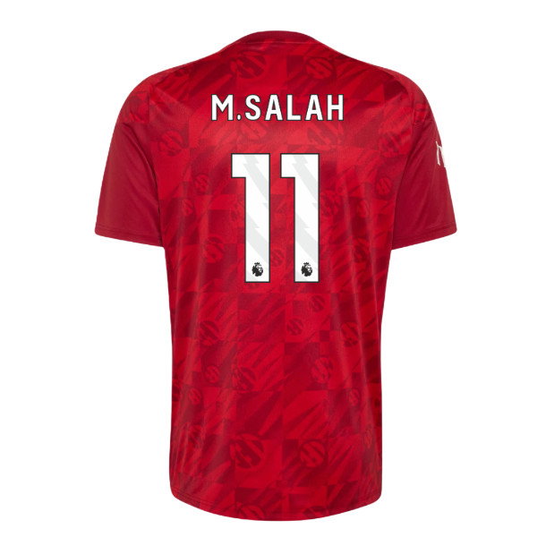 2026-2027 Liverpool Pre-Match Warm Up Shirt (Active Maroon) (M.Salah 11)