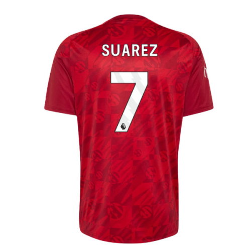 2026-2027 Liverpool Pre-Match Warm Up Shirt (Active Maroon) (Suarez 7)