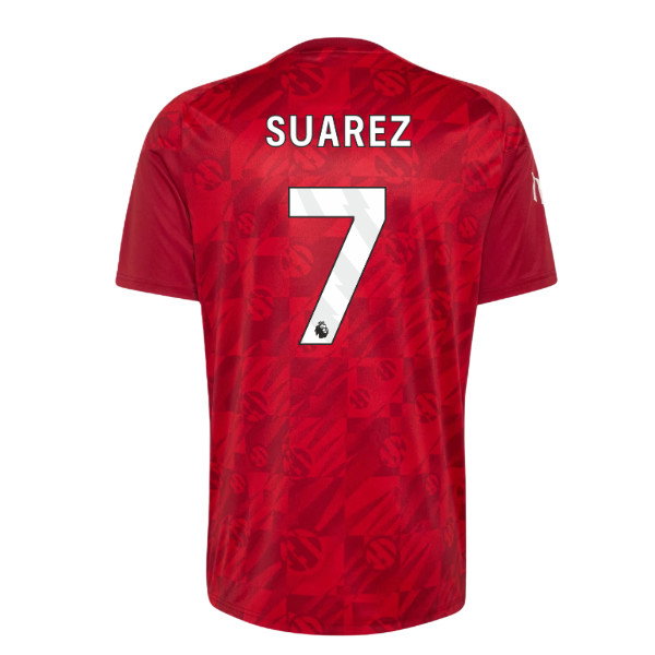 2026-2027 Liverpool Pre-Match Warm Up Shirt (Active Maroon) (Suarez 7)