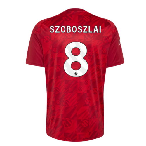 2026-2027 Liverpool Pre-Match Warm Up Shirt (Active Maroon) (Szoboszlai 8)