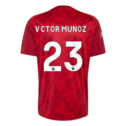 2026-2027 Liverpool Pre-Match Warm Up Shirt (Active Maroon) (Vctor Munoz 23)