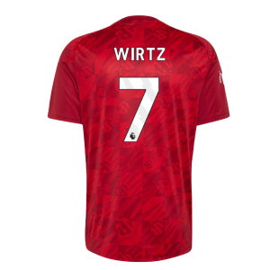 2026-2027 Liverpool Pre-Match Warm Up Shirt (Active Maroon) (Wirtz 7)