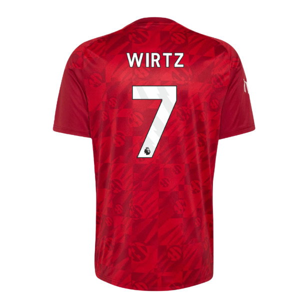 2026-2027 Liverpool Pre-Match Warm Up Shirt (Active Maroon) (Wirtz 7)