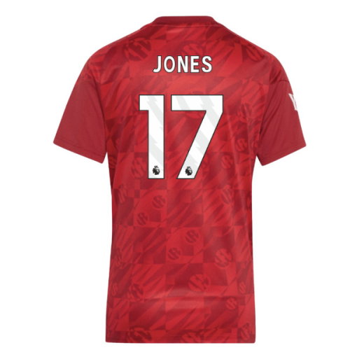 2026-2027 Liverpool Pre-Match Warm Up Shirt (Active Maroon) - Womens (Jones 17)