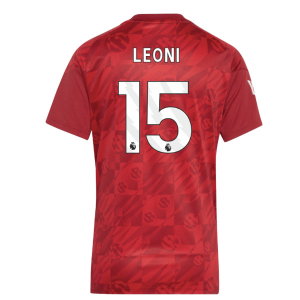 2026-2027 Liverpool Pre-Match Warm Up Shirt (Active Maroon) - Womens (Leoni 15)