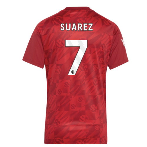 2026-2027 Liverpool Pre-Match Warm Up Shirt (Active Maroon) - Womens (Suarez 7)