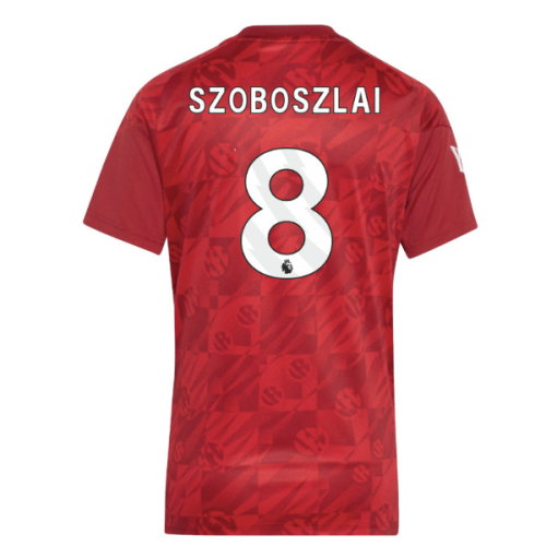 2026-2027 Liverpool Pre-Match Warm Up Shirt (Active Maroon) - Womens (Szoboszlai 8)