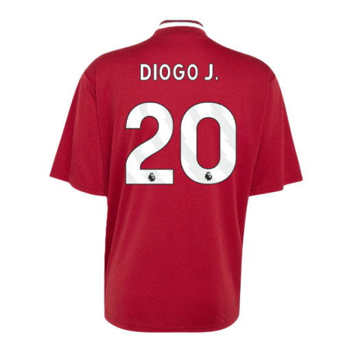 2026-2027 Liverpool Street Jersey (Active Maroon) (Diogo J. 20)