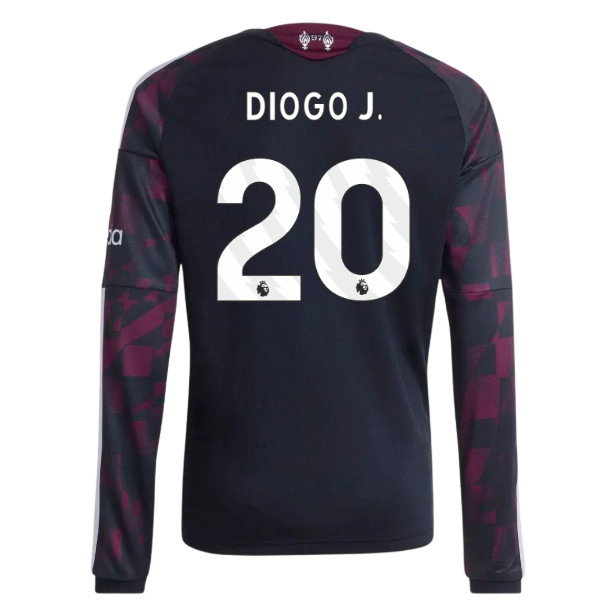 2026-2027 Liverpool Third Long Sleeve Shirt (Kids) (Diogo J. 20)