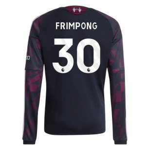 2026-2027 Liverpool Third Long Sleeve Shirt (Kids) (Frimpong 30)