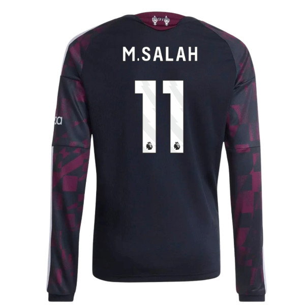 2026-2027 Liverpool Third Long Sleeve Shirt (Kids) (M.Salah 11)