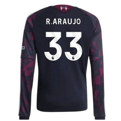 2026-2027 Liverpool Third Long Sleeve Shirt (Kids) (R.Araujo 33)