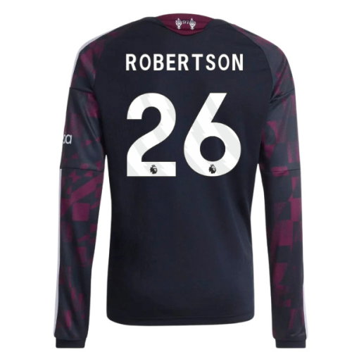 2026-2027 Liverpool Third Long Sleeve Shirt (Kids) (Robertson 26)