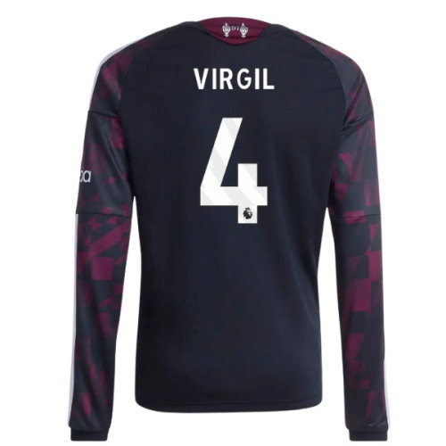 2026-2027 Liverpool Third Long Sleeve Shirt (Kids) (Virgil 4)