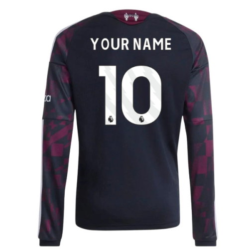 2026-2027 Liverpool Third Long Sleeve Shirt (Kids) (Your Name)