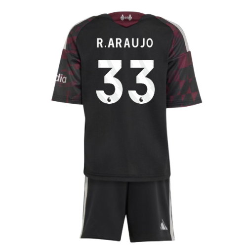 2026-2027 Liverpool Third Mini Kit (R.Araujo 33)