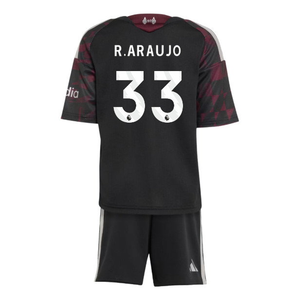 2026-2027 Liverpool Third Mini Kit (R.Araujo 33)