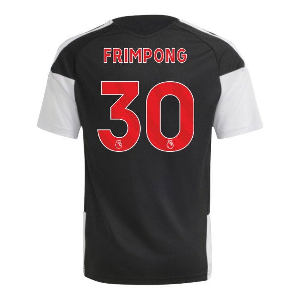 2026-2027 Liverpool Training Jersey (Black) - Kids (Frimpong 30)