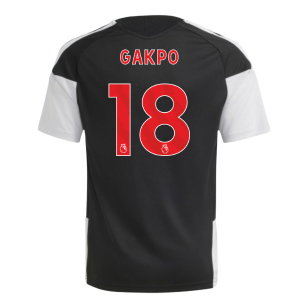 2026-2027 Liverpool Training Jersey (Black) - Kids (Gakpo 18)