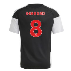 2026-2027 Liverpool Training Jersey (Black) - Kids (Gerrard 8)
