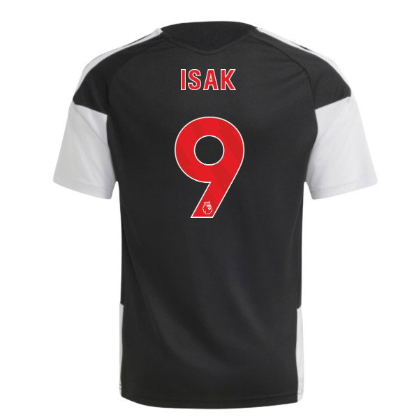 2026-2027 Liverpool Training Jersey (Black) - Kids (Isak 9)
