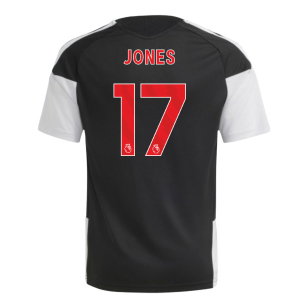 2026-2027 Liverpool Training Jersey (Black) - Kids (Jones 17)