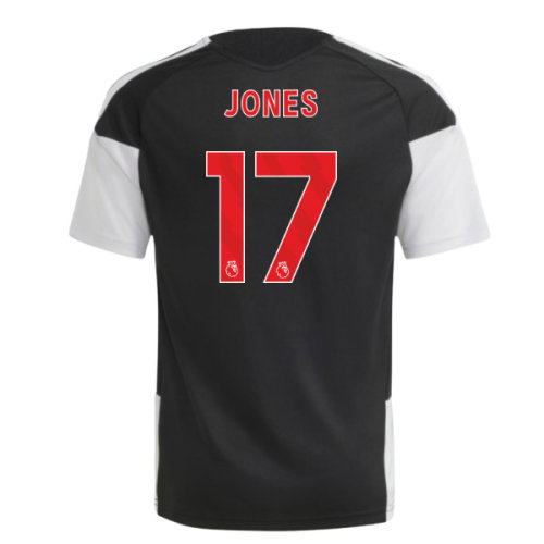 2026-2027 Liverpool Training Jersey (Black) - Kids (Jones 17)
