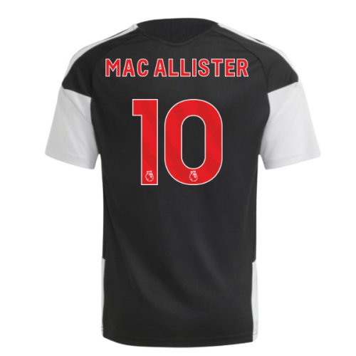 2026-2027 Liverpool Training Jersey (Black) - Kids (Mac Allister 10)