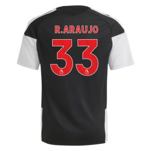 2026-2027 Liverpool Training Jersey (Black) - Kids (R.Araujo 33)