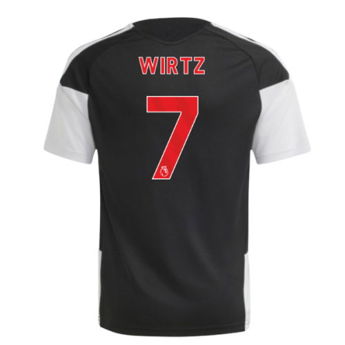2026-2027 Liverpool Training Jersey (Black) - Kids (Wirtz 7)