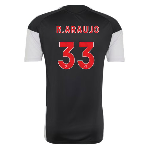 2026-2027 Liverpool Training Jersey (Black) (R.Araujo 33)