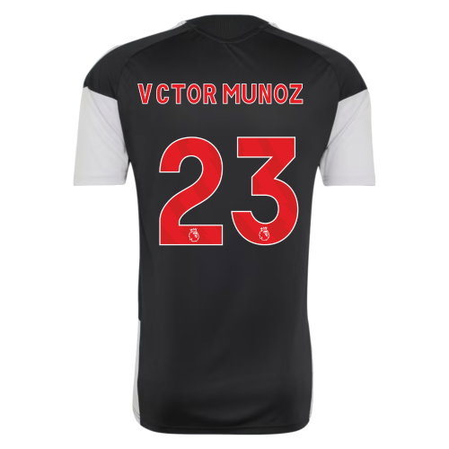 2026-2027 Liverpool Training Jersey (Black) (Vctor Munoz 23)