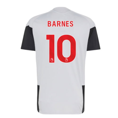 2026-2027 Liverpool Training Jersey (Dash Grey) (Barnes 10)
