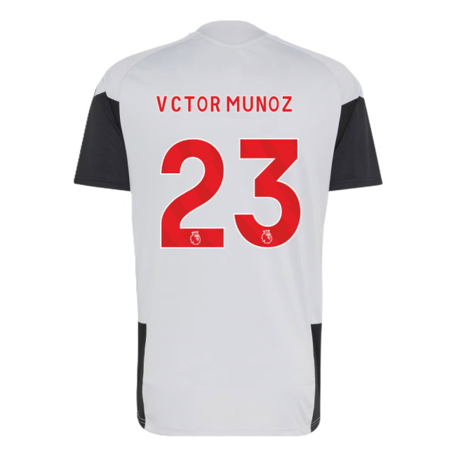 2026-2027 Liverpool Training Jersey (Dash Grey) (Víctor Munoz 23)