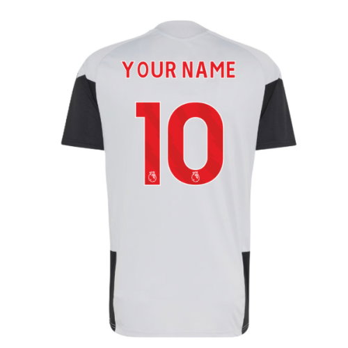 2026-2027 Liverpool Training Jersey (Dash Grey) (Your Name)