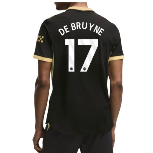 2026-2027 Man City Authentic Away Shirt (De Bruyne 17)