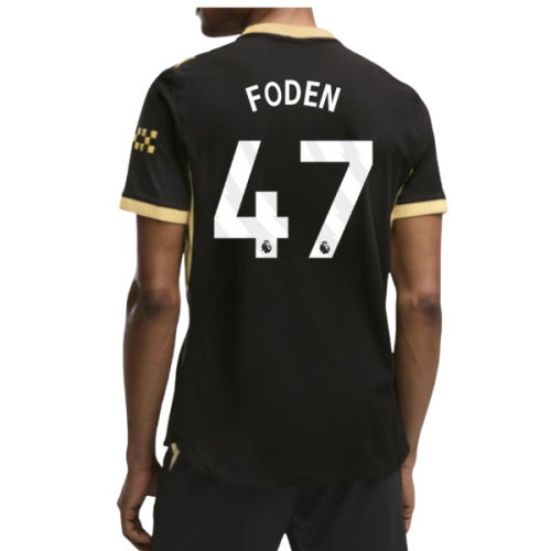 2026-2027 Man City Authentic Away Shirt (Foden 47)